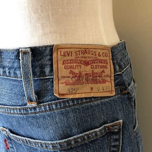 Levi’s 529 Deconstructed Mini Low Straight Skirt - Picture 7 of 8